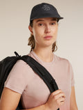 Unisex Shell+™ Cotton Windbreaker Trucker Hat Logo Reflections Black - 2