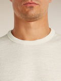 Unisex Merino 150 Short Sleeve Pocket Tee Ecru hthr - 10