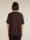 Unisex Merino 150 Short Sleeve Pocket Tee Bittersweet - 9