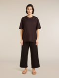 Unisex Merino 150 Short Sleeve Pocket Tee Bittersweet - 7