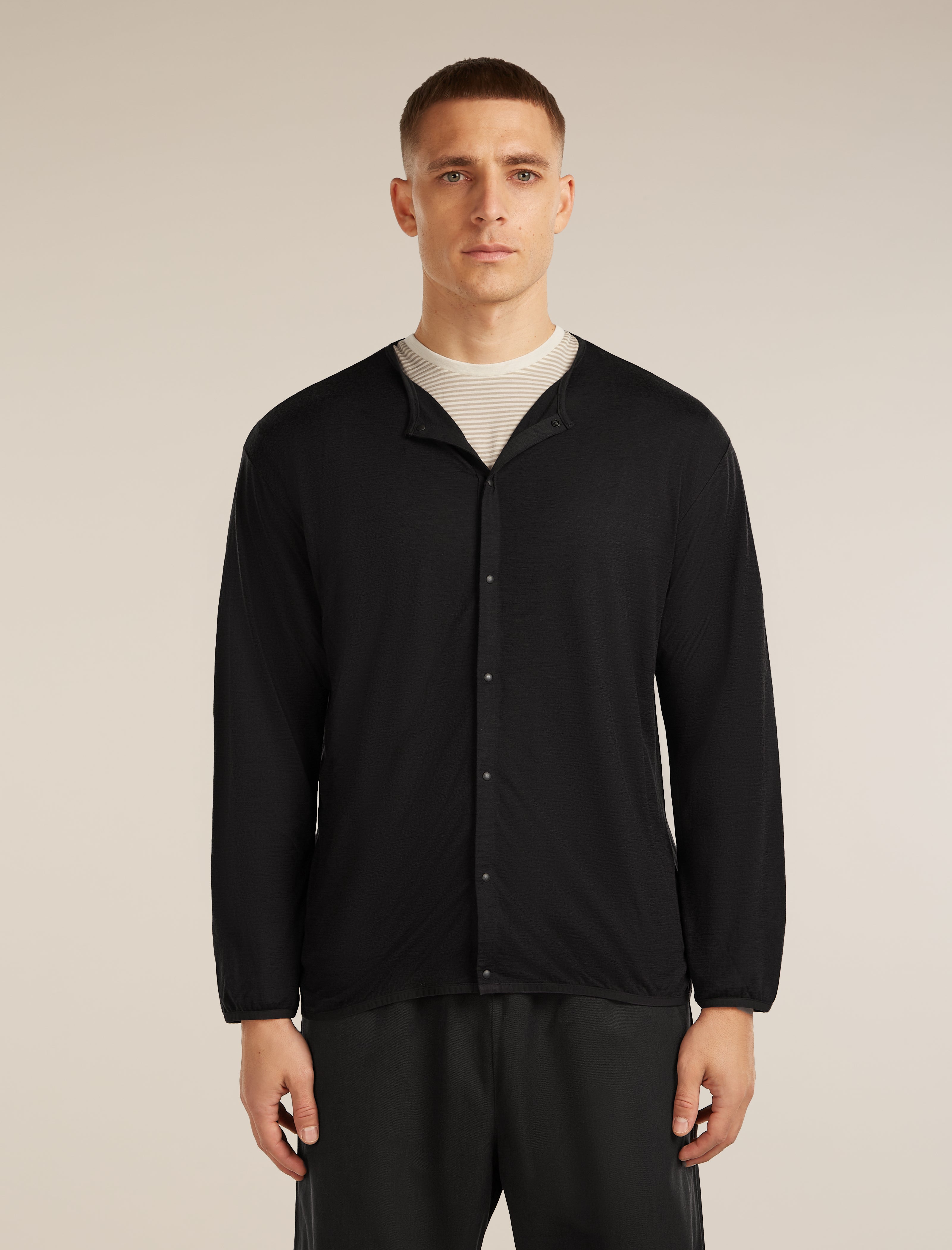 Unisex Merino 150 Round Neck Cardigan| icebreaker