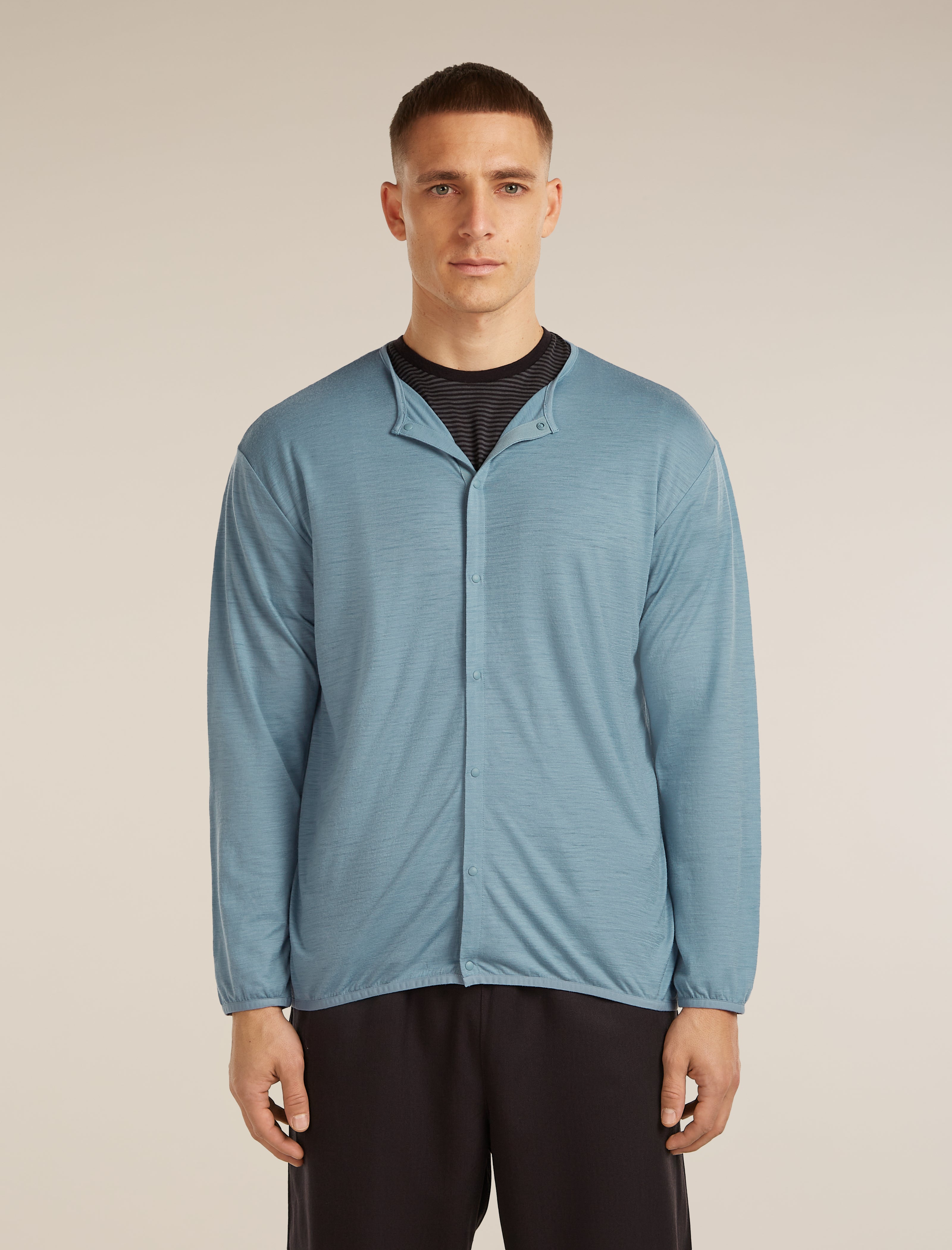 Unisex Merino 150 Round Neck Cardigan| icebreaker