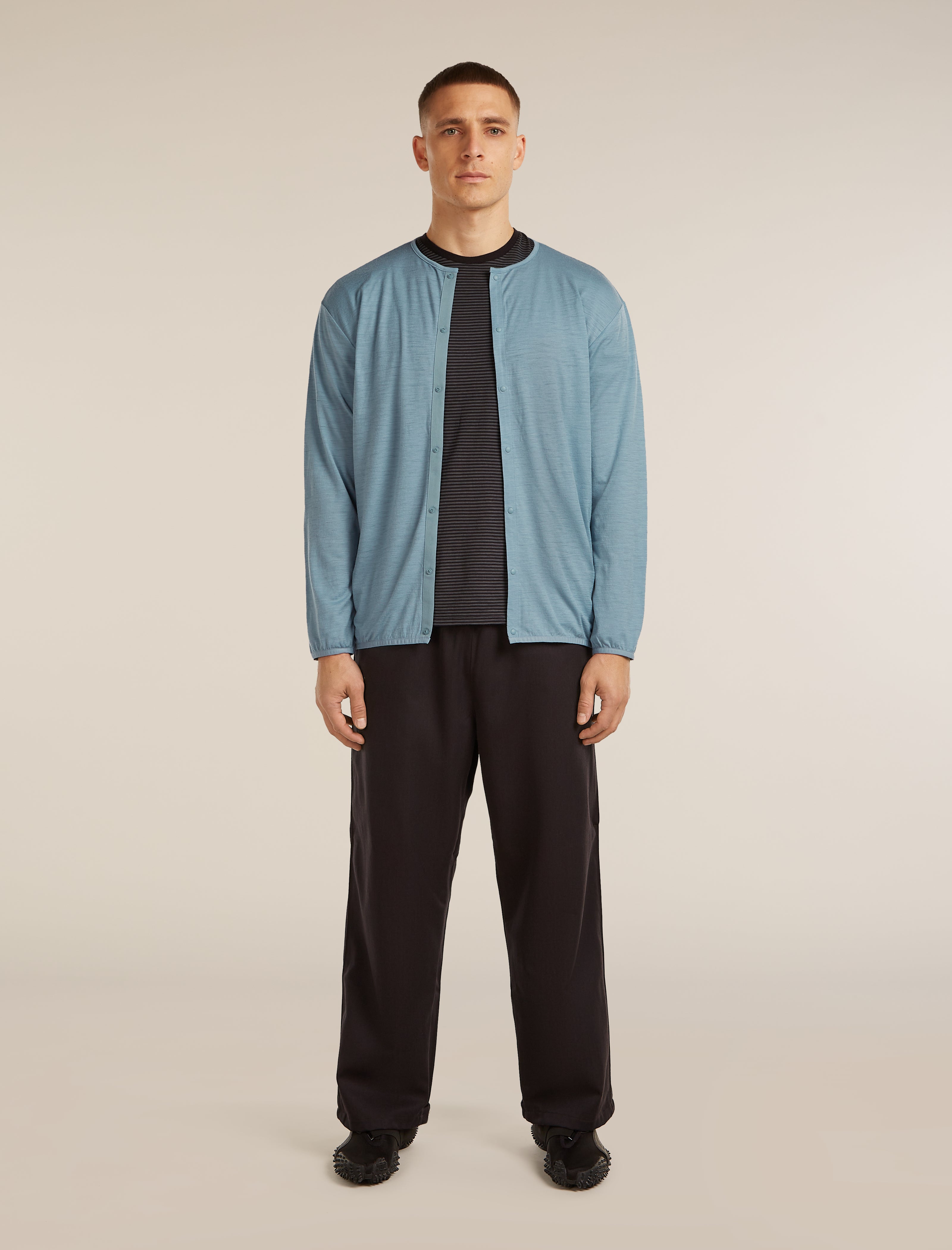 Unisex Merino 150 Round Neck Cardigan| icebreaker