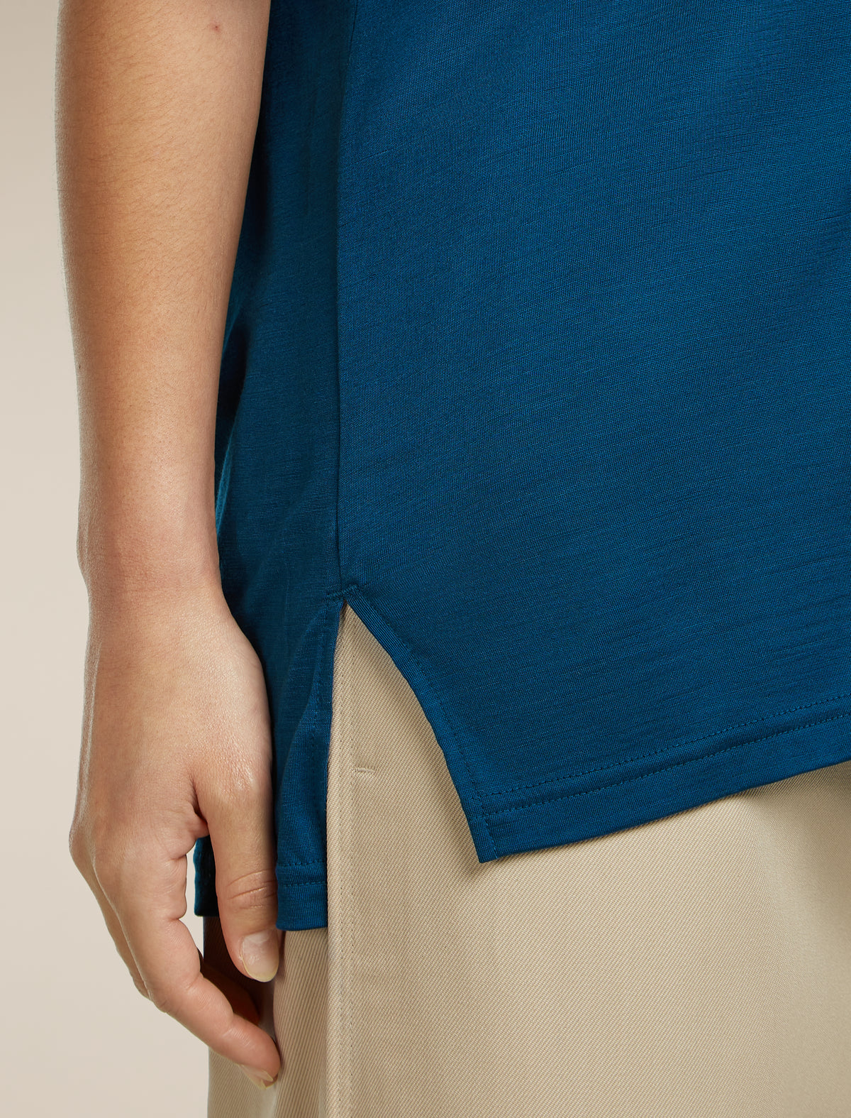 Unisex Merino Blend 125 Cool-Lite™ Short Sleeve Shirt Atlantis - 13