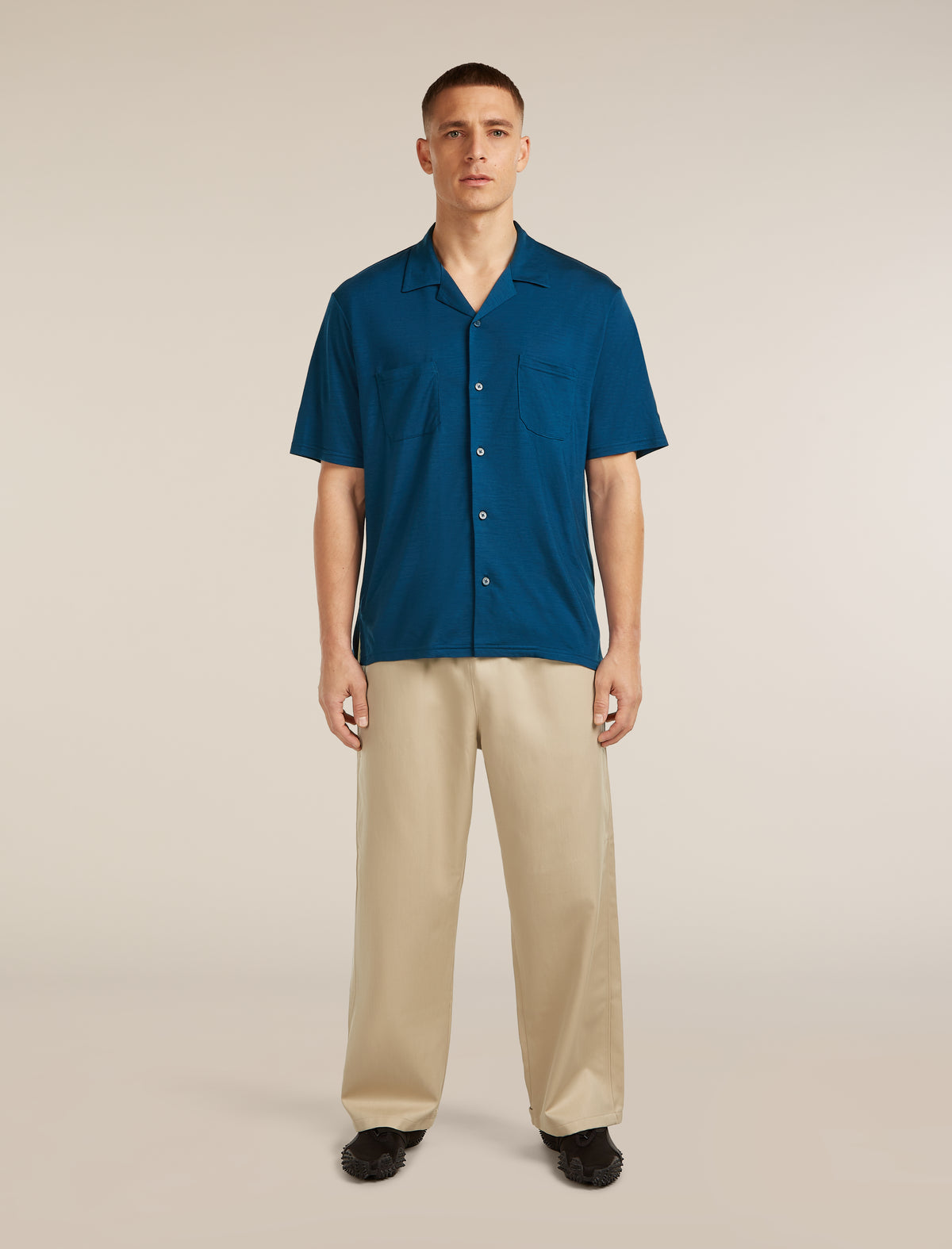 Unisex Merino Blend 125 Cool-Lite™ Short Sleeve Shirt Atlantis - 7