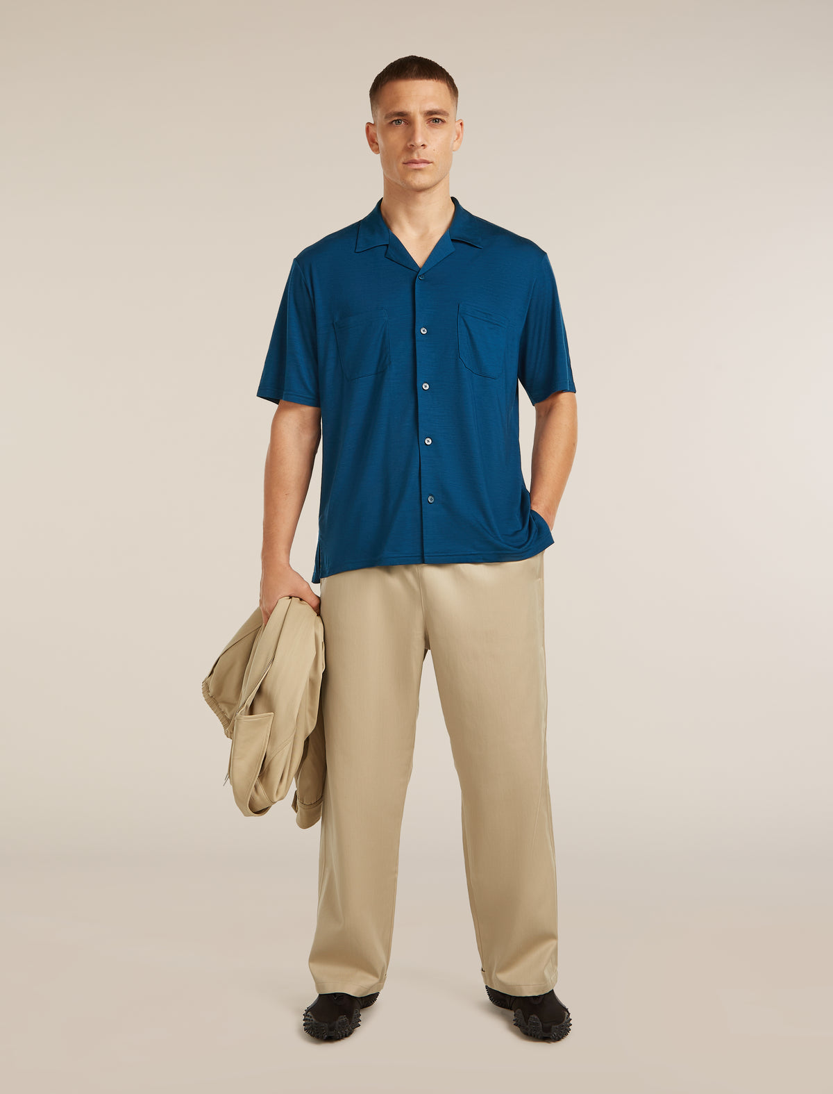 Unisex Merino Blend 125 Cool-Lite™ Short Sleeve Shirt Atlantis - 9