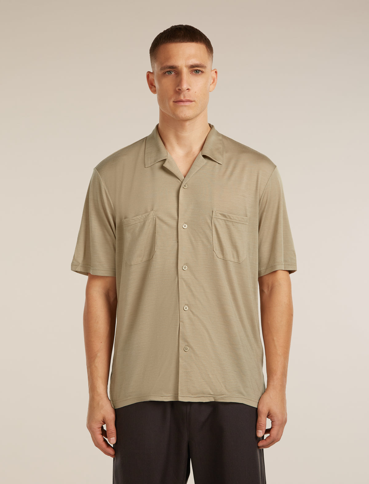 Unisex Merino Blend 125 Cool-Lite™ Short Sleeve Shirt Flagstone - 3