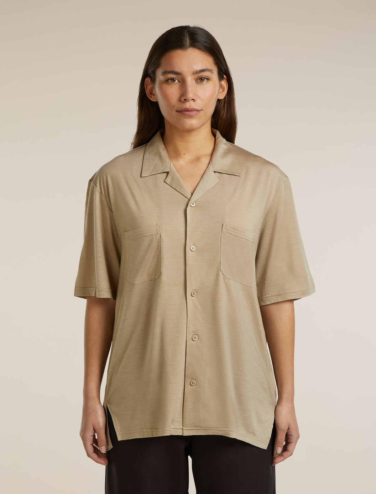 Unisex Merino Blend 125 Cool-Lite™ Short Sleeve Shirt Flagstone - 3