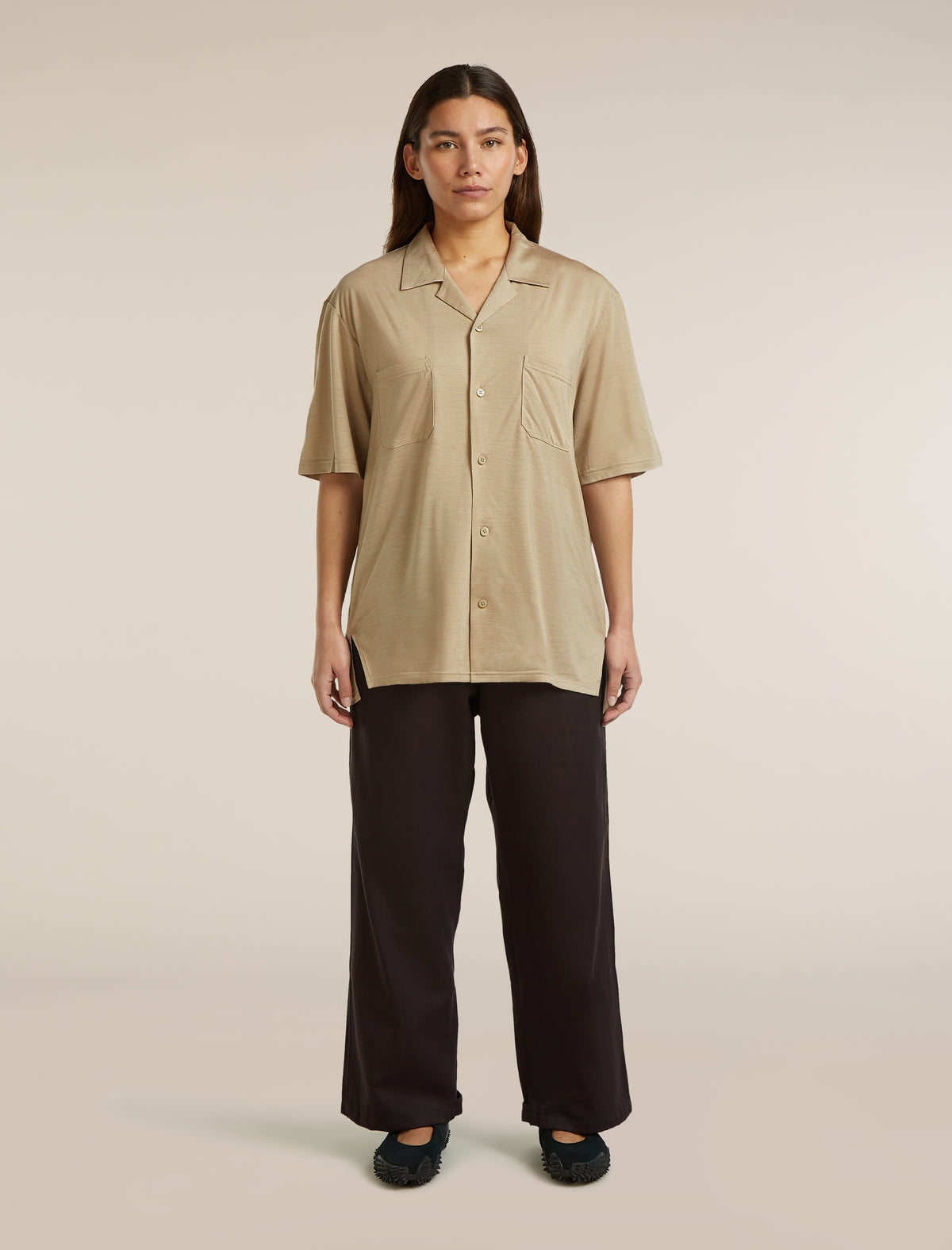 Unisex Merino Blend 125 Cool-Lite™ Short Sleeve Shirt Flagstone - 7