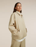 Unisex Merino Cotton Twill Shirt Jacket Safari - 21