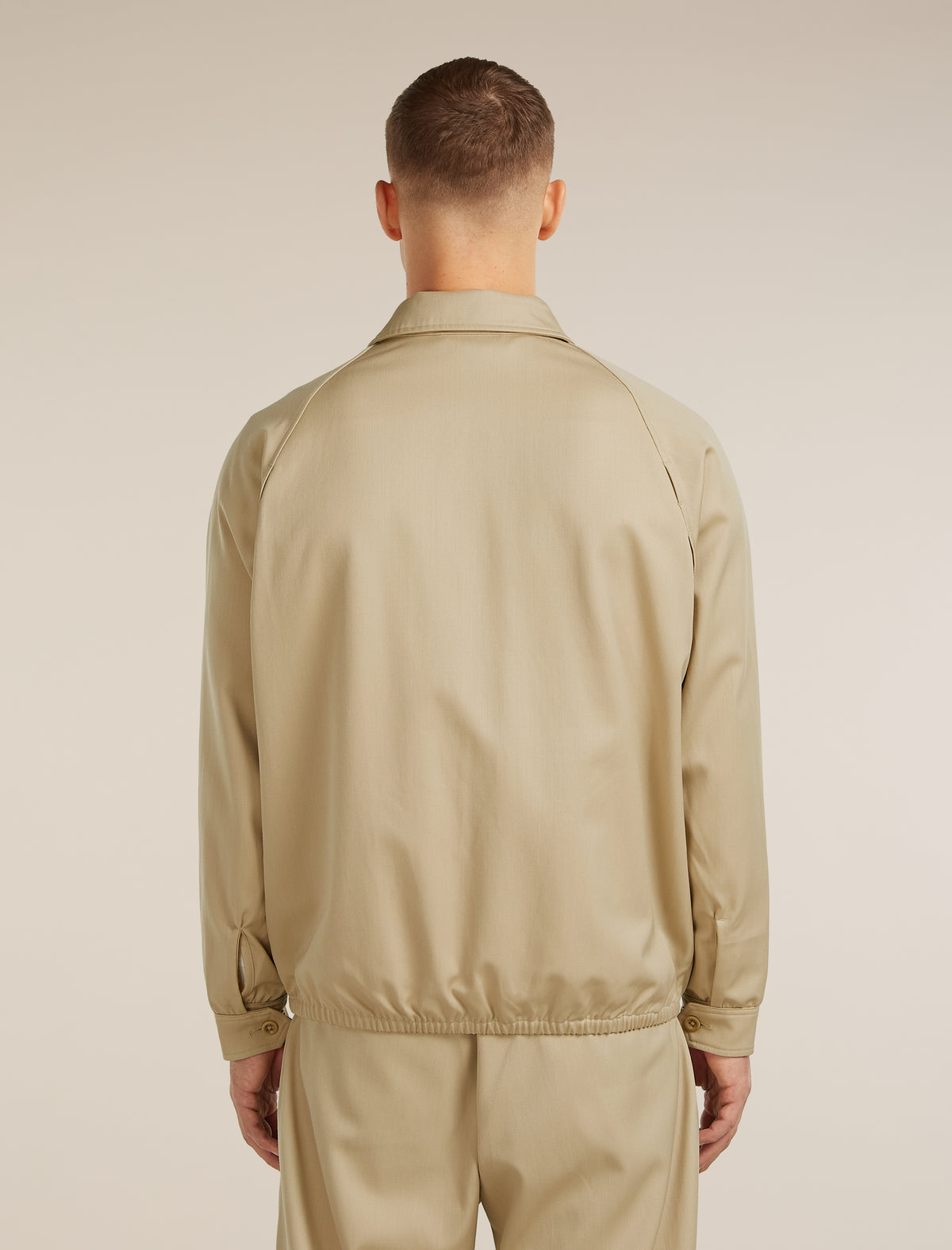 Unisex Merino Cotton Twill Shirt Jacket Safari - 5
