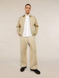 Unisex Merino Cotton Twill Adjustable Pants Safari - 1