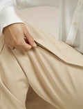 Unisex Merino Cotton Twill Adjustable Pants Safari - 12