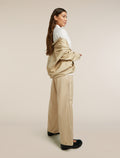 Unisex Merino Cotton Twill Adjustable Pants Safari - 16