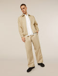 Unisex Merino Cotton Twill Adjustable Pants Safari - 20
