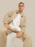 Unisex Merino Cotton Twill Adjustable Pants Safari - 21
