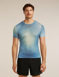 T-shirt 75 Cool-Lite™ Featherlight™ en mélange de mérinos pour hommes AOP  - 1