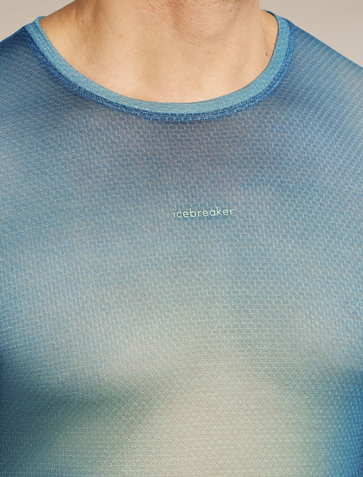 T-shirt 75 Cool-Lite™ Featherlight™ en mélange de mérinos pour hommes AOP  - 5