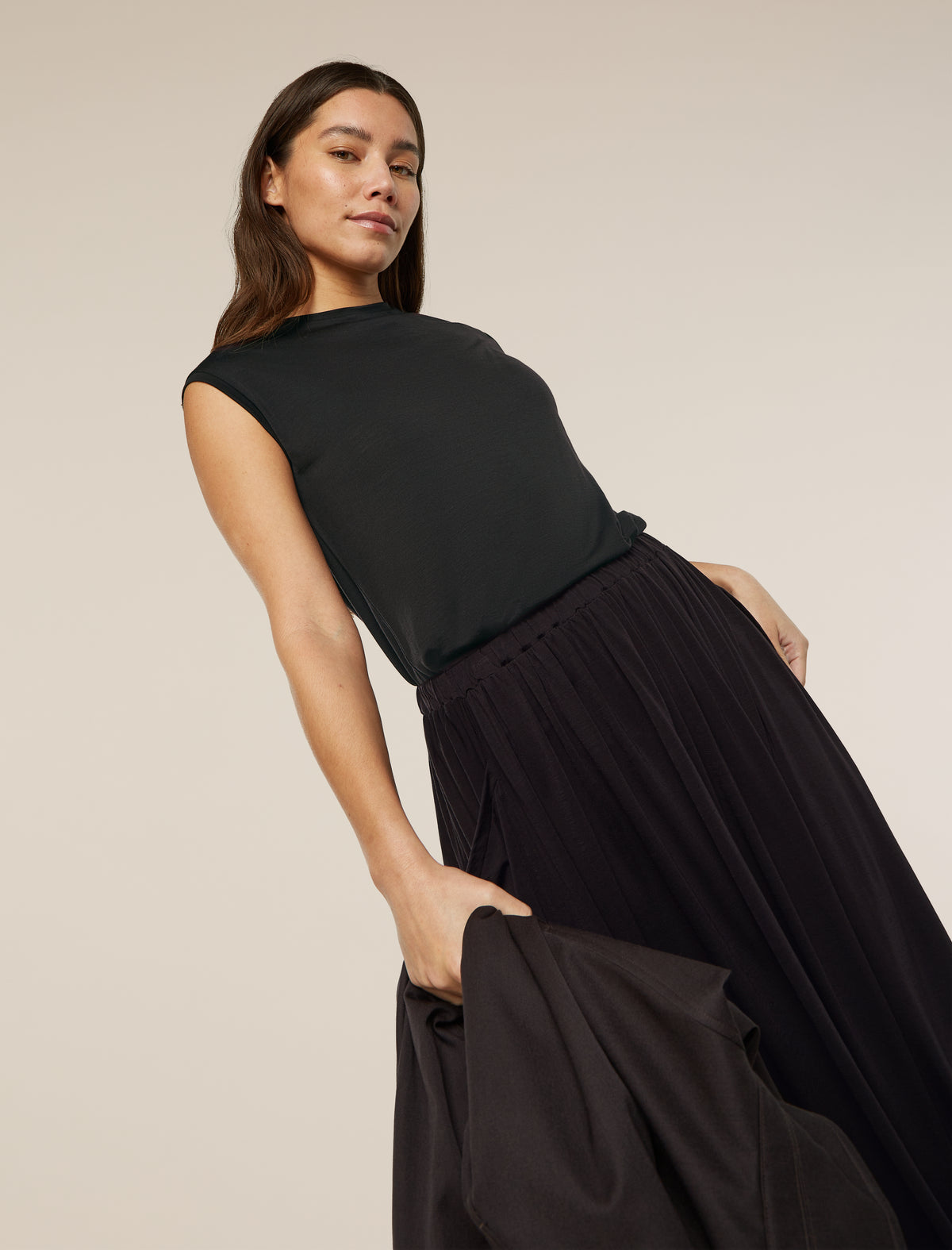 Women's Merino Blend 125 Cool-Lite™ Sleeveless Tee Before Dawn - 1