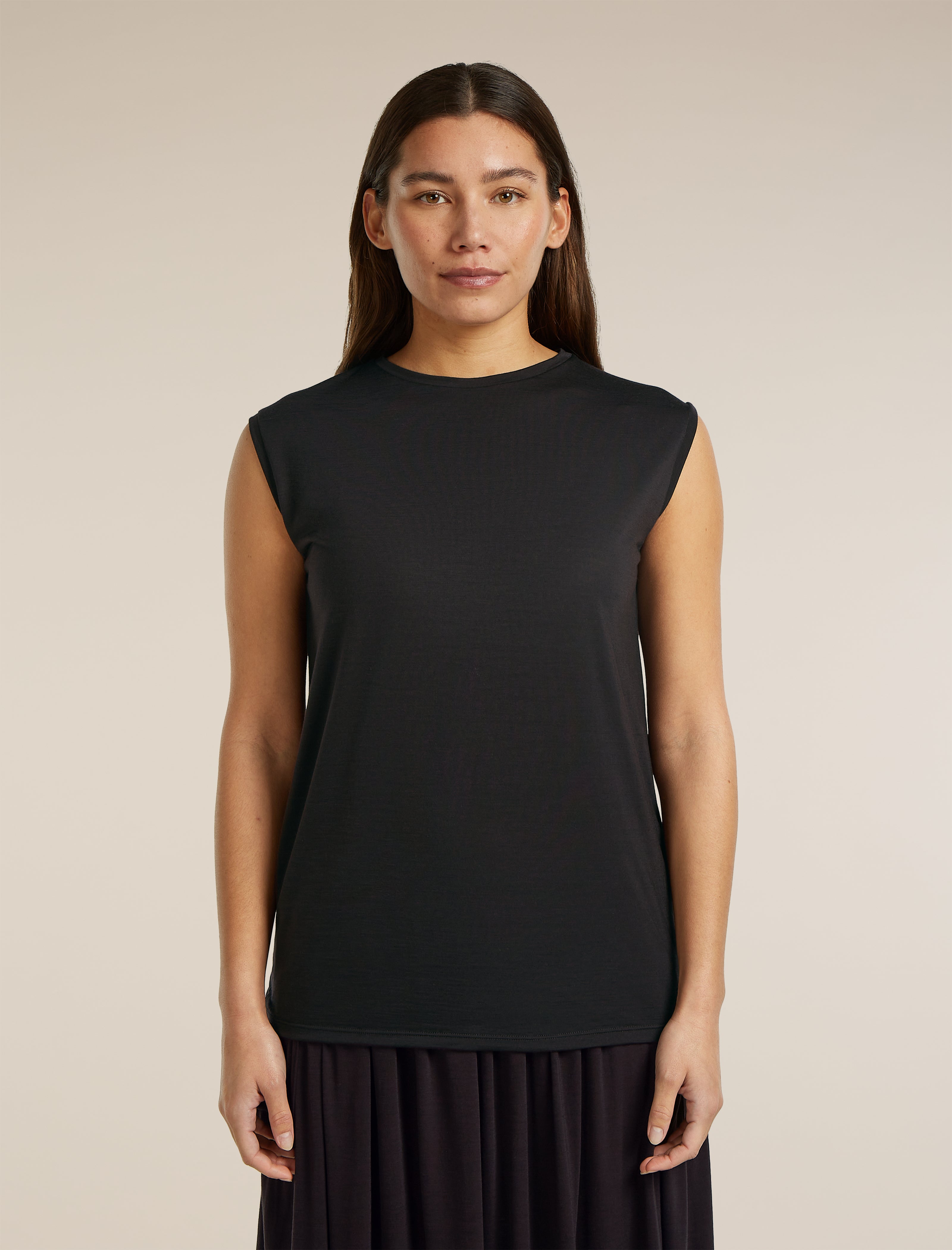 Women Merino Blend 125 Cool-Lite™ Sleeveless Tee| icebreaker