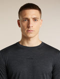 Men's 200 MerinoFine™ Ace Long Sleeve Thermal Crewe Jet Heather - 7