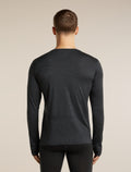 Men's 200 MerinoFine™ Ace Long Sleeve Thermal Crewe Jet Heather - 2