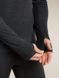 Men's 200 MerinoFine™ Ace Long Sleeve Thermal Crewe Jet Heather - 6