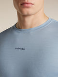 Men's 200 MerinoFine™ Ace Long Sleeve Thermal Crewe Zinc Blue - 7