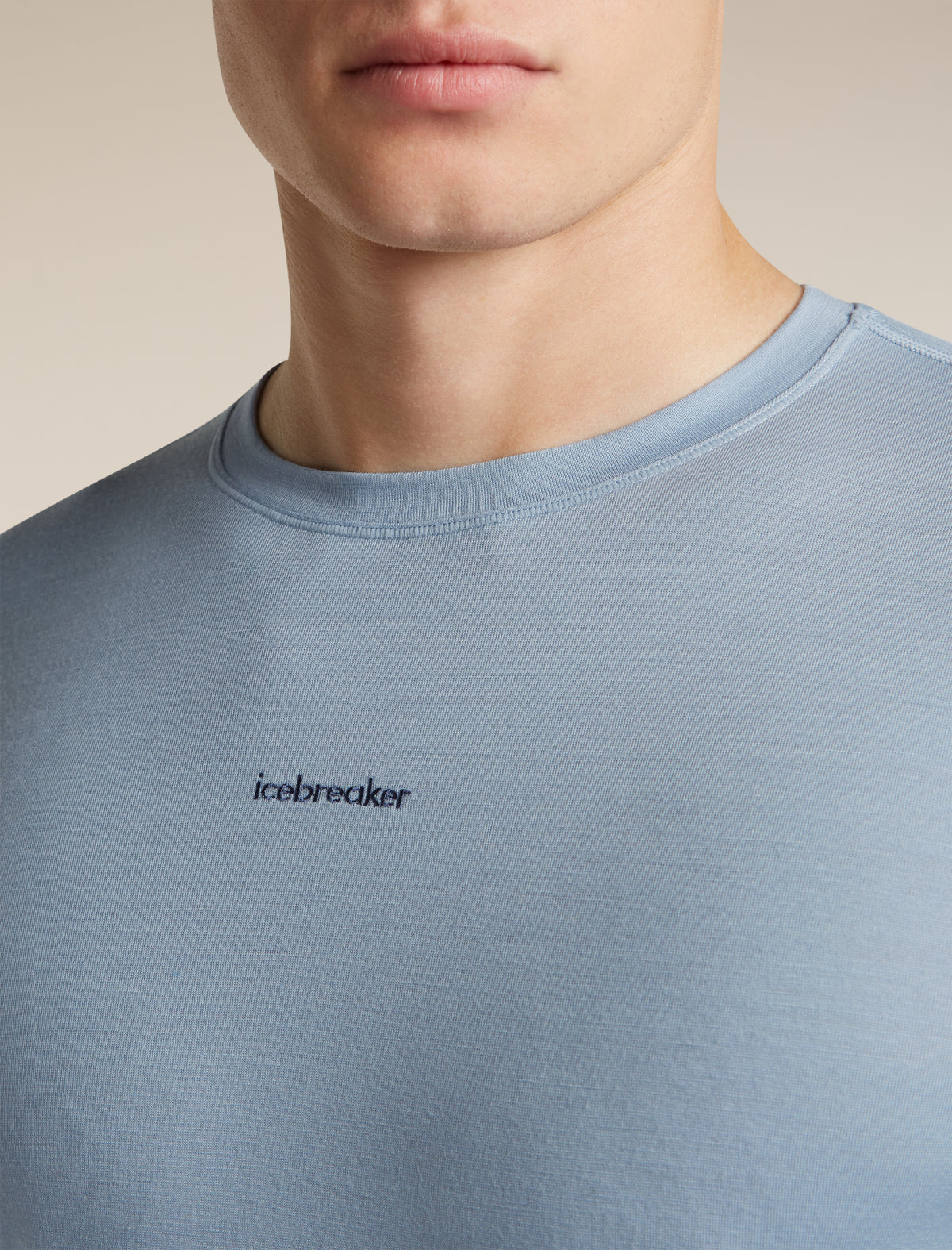 Men's 200 MerinoFine™ Ace Long Sleeve Thermal Crewe Zinc Blue - 7