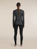 Women's 200 MerinoFine™ Ace Long Sleeve Thermal Crewe Jet Heather - 7