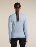 Women's 200 MerinoFine™ Ace Long Sleeve Thermal Crewe Zinc Blue - 2