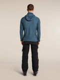 Men's Merino 400 RealFleece™ Grid Blackridge Pullover Hoodie Abyss - 8