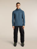 Men's Merino 400 RealFleece™ Grid Blackridge Pullover Hoodie Abyss - 3