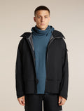 Men's Merino 400 RealFleece™ Grid Blackridge Pullover Hoodie Abyss - 5