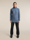 Women's Merino 400 RealFleece™ Grid Blackridge Pullover Hoodie Dawn - 3