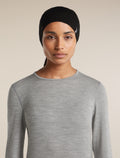 Unisex Merino 260 Oasis Vertex Reversible Beanie Chillwave Black/Obsidian - 10