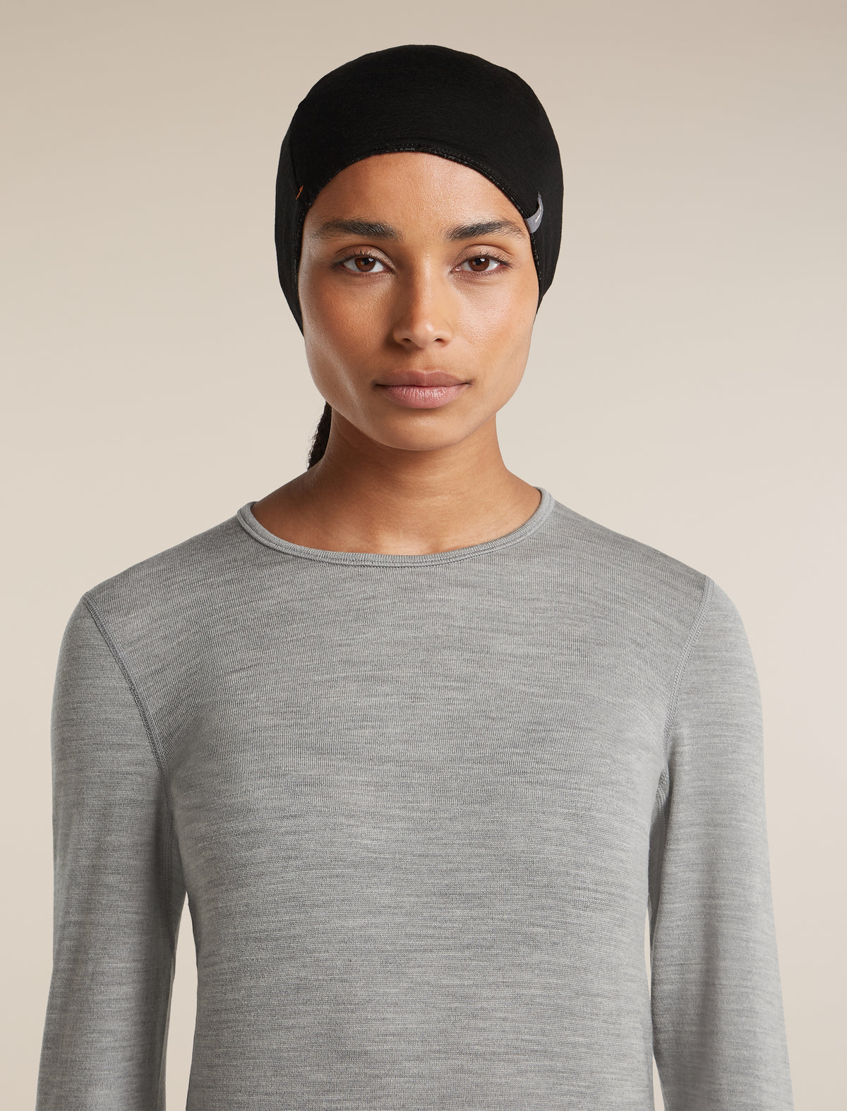 Unisex Merino 260 Oasis Vertex Reversible Beanie Chillwave Black/Obsidian - 10