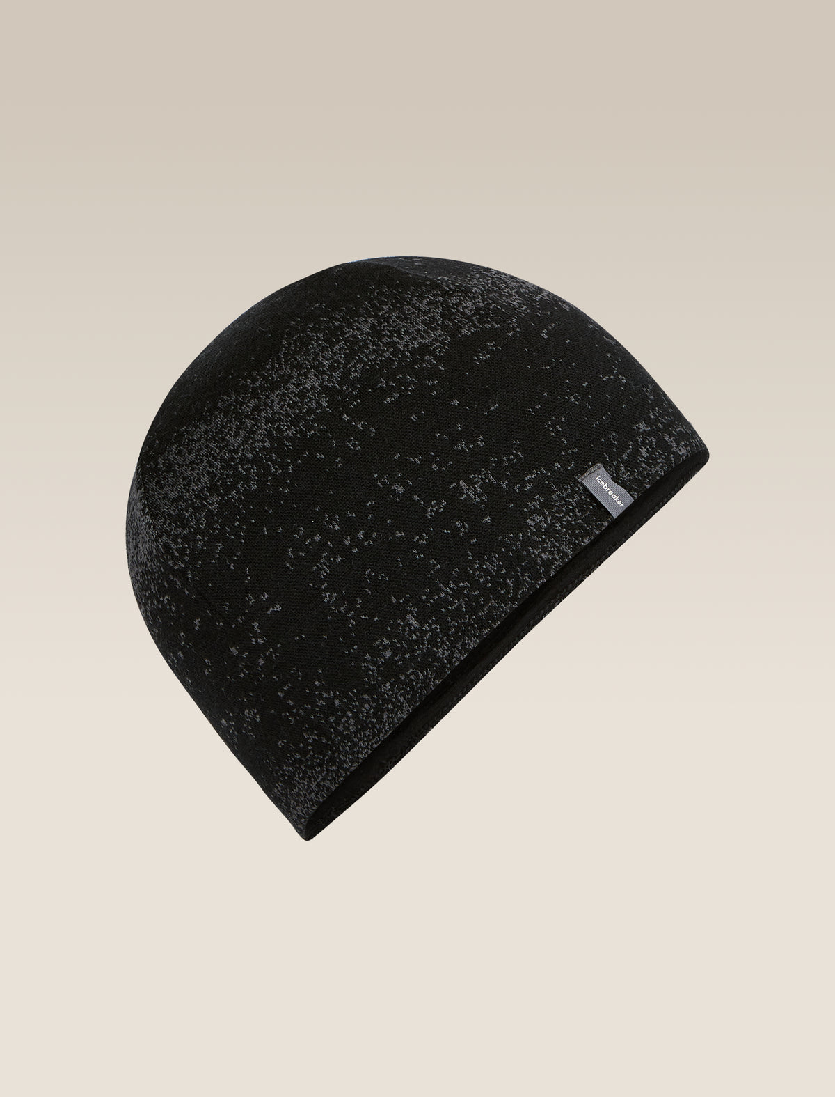 Unisex Merino 260 Oasis Vertex Reversible Beanie Chillwave Black/Obsidian - 16