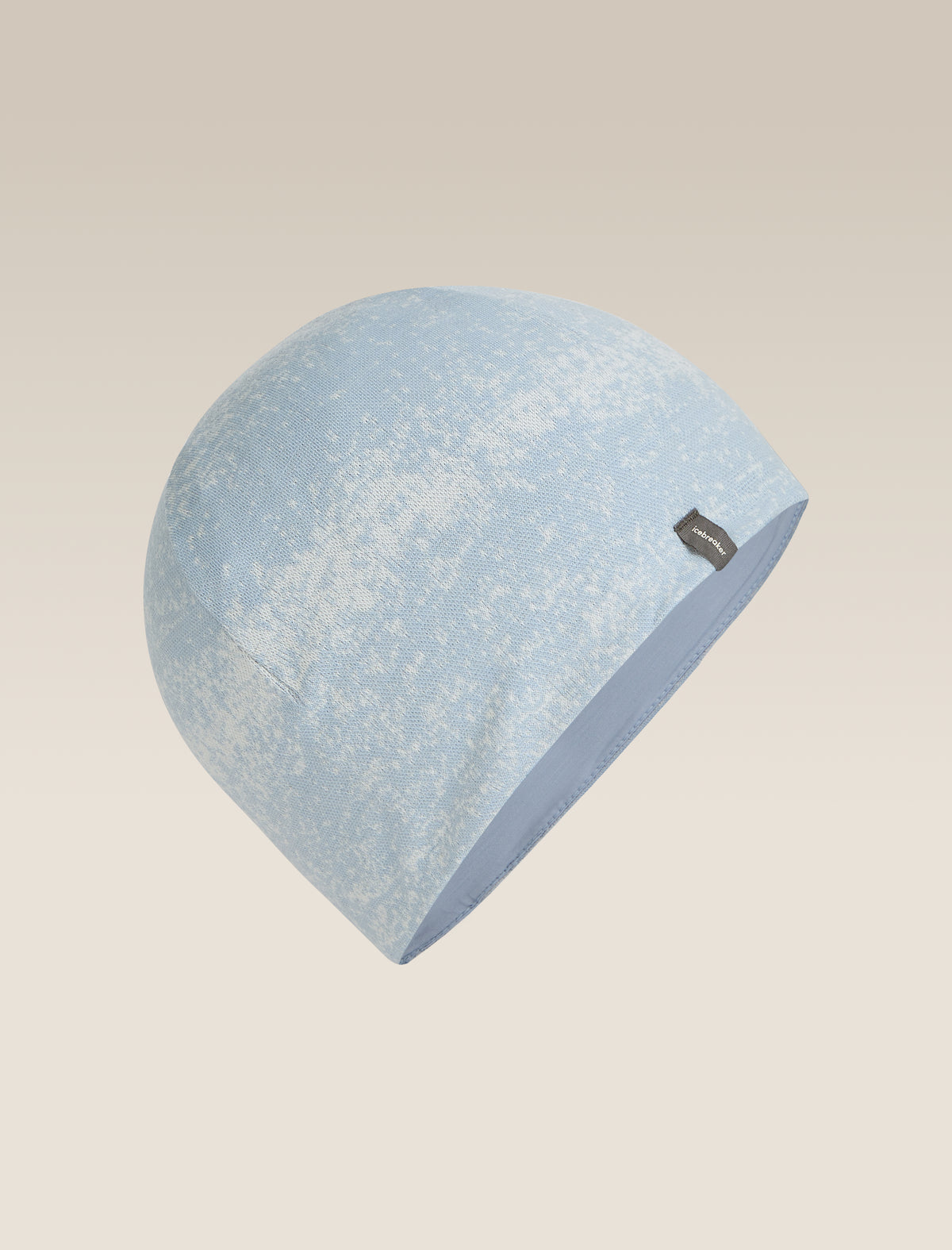 Unisex Merino 260 Oasis Vertex Reversible Beanie Chillwave Snow/Zinc Blue - 16
