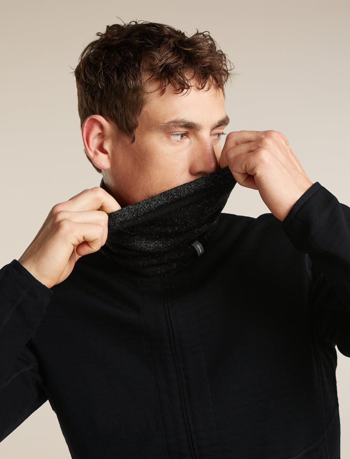 Unisex Merino 260 Oasis Vertex Reversible Chute Chillwave Black/Obsidian - 12