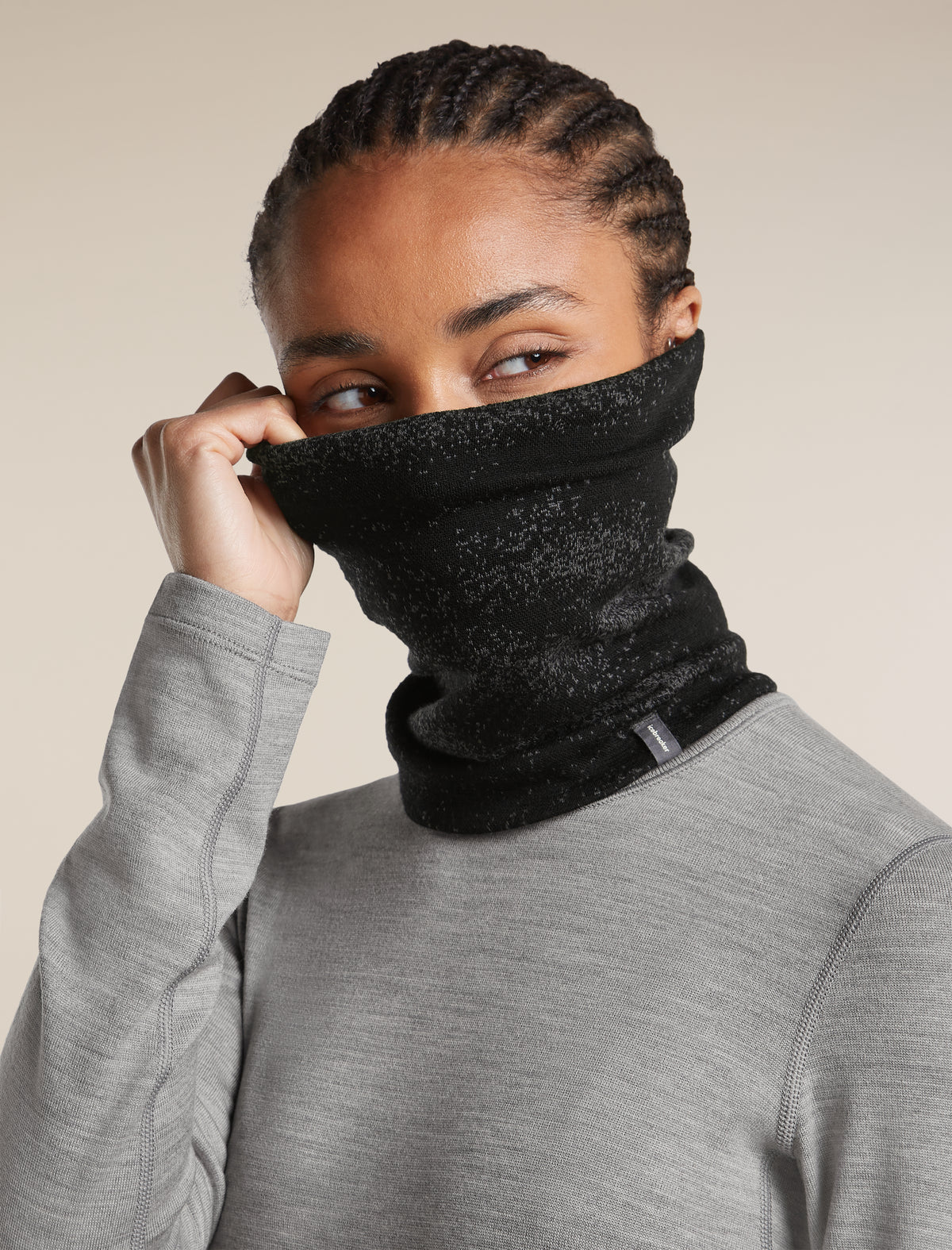 Unisex Merino 260 Oasis Vertex Reversible Chute Chillwave Black/Obsidian - 13