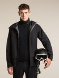 Unisex Merino 260 Oasis Vertex Reversible Chute Chillwave Black/Obsidian - 3