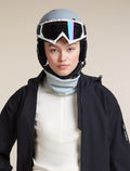 Unisex Merino 260 Oasis Vertex Reversible Chute Chillwave Snow/Zinc Blue - 9