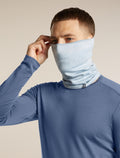 Unisex Merino 260 Oasis Vertex Reversible Chute Chillwave Snow/Zinc Blue - 12