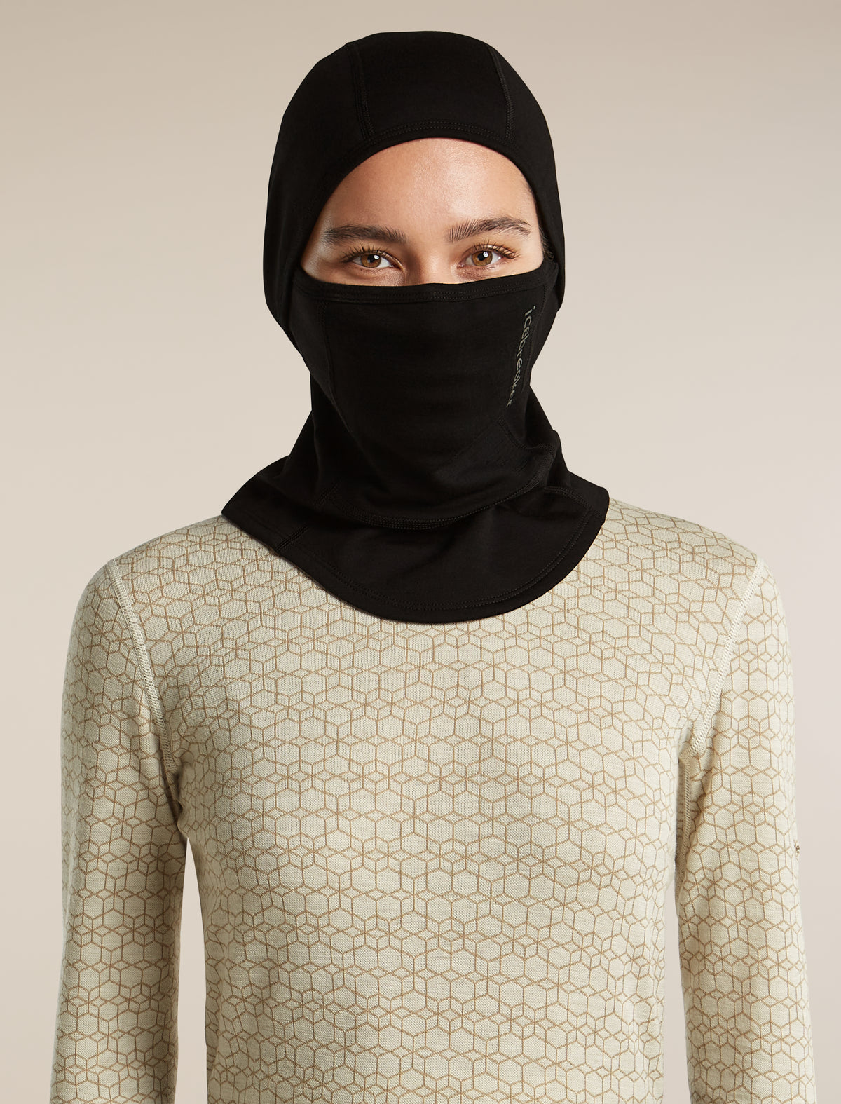 Unisex Merino 360 RealFleece™ Elemental Balaclava Black - 2