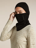 Unisex Merino 360 RealFleece™ Elemental Balaclava Black - 7