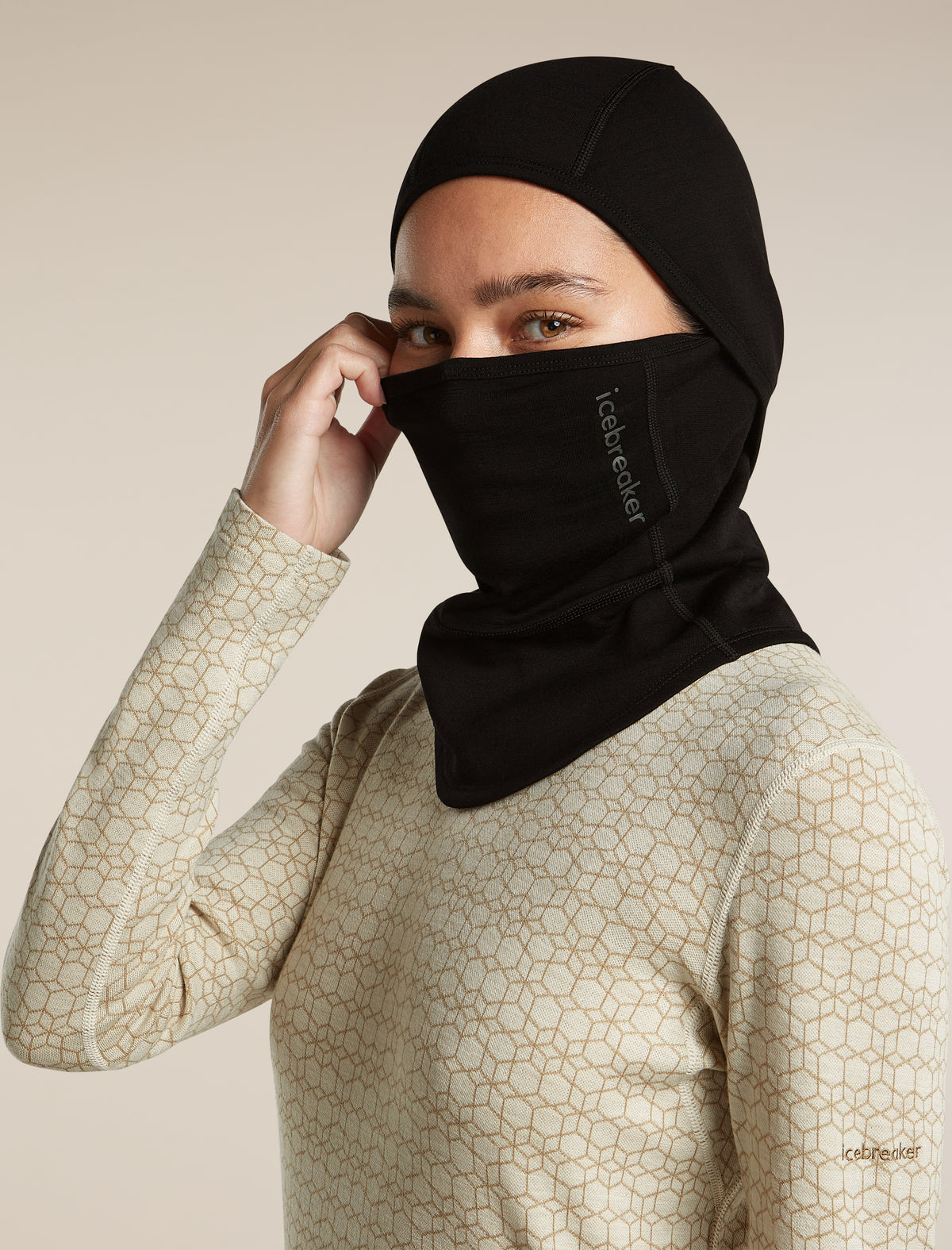 Unisex Merino 360 RealFleece™ Elemental Balaclava Black - 7