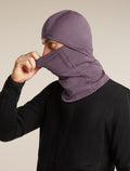 Unisex Merino 360 RealFleece™ Elemental Balaclava Grey Plum - 8