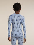 Chandail à encolure ronde 200 Oasis Bear Tour AOP en mérinos pour enfants  - 2