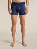 Men's Merino 150 Anatomica Boxers Moss Bloom Midnight Navy - 1